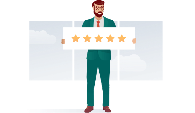 Web developer working on website services